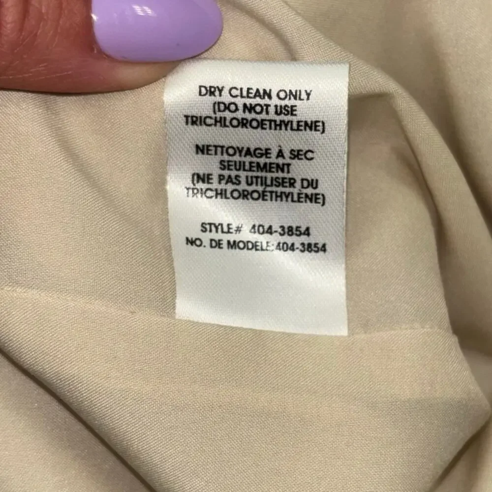 Nanette Lepore Y2K Ruched Bodycon Tan Skirt Women’s 0 Beachy Boho Spring Casual